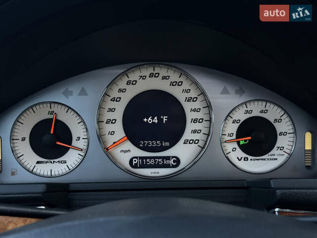 Белый Мерседес Е-Класс, объемом двигателя 55 л и пробегом 115 тыс. км за 35500 $, фото 61 на Automoto.ua
