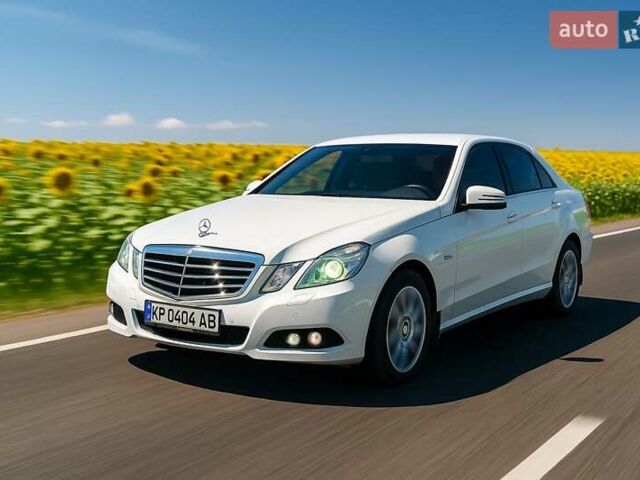 Мерседес Е-Клас 2010 у Запоріжжя на Automoto.ua Білий Мерседес Е-Клас, об'ємом двигуна 2.2 л та пробігом 254 тис. км за 13200 $, фото 14 на Automoto.ua