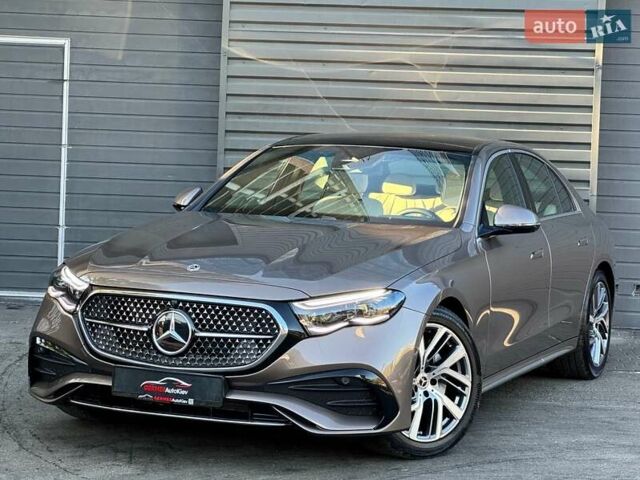 Бежевый Мерседес Е-Класс, объемом двигателя 2 л и пробегом 1 тыс. км за 75900 $, фото 1 на Automoto.ua