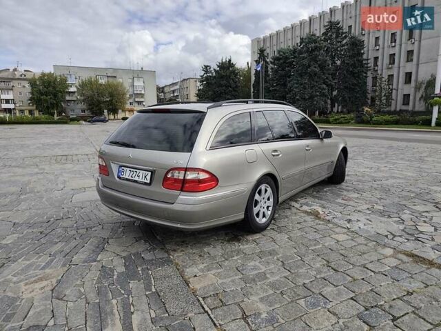 Бежевый Мерседес Е-Класс, объемом двигателя 2.2 л и пробегом 140 тыс. км за 7300 $, фото 6 на Automoto.ua