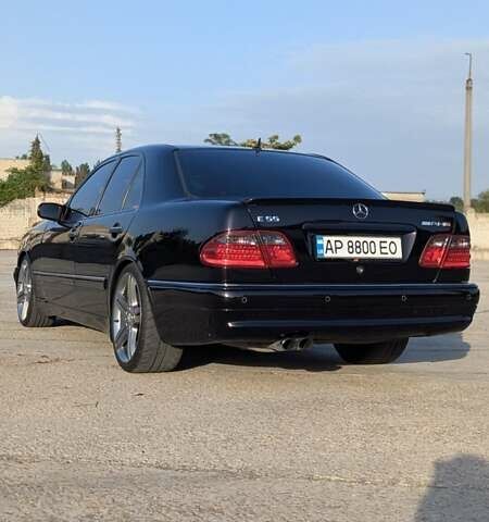 Черный Мерседес Е-Класс, объемом двигателя 5.5 л и пробегом 500 тыс. км за 20000 $, фото 8 на Automoto.ua