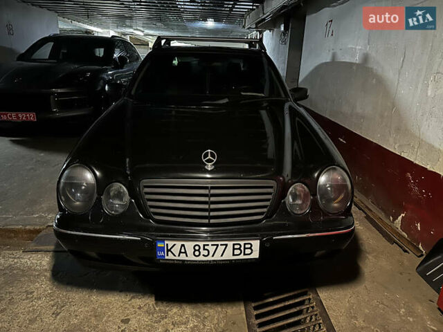 Черный Мерседес Е-Класс, объемом двигателя 3.2 л и пробегом 314 тыс. км за 6888 $, фото 1 на Automoto.ua