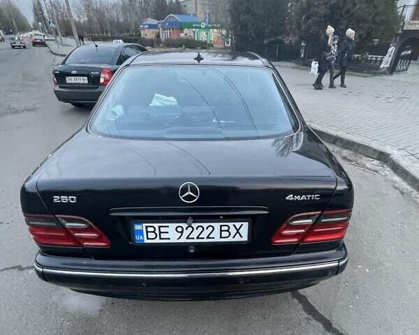 Черный Мерседес Е-Класс, объемом двигателя 2.8 л и пробегом 450 тыс. км за 4100 $, фото 2 на Automoto.ua