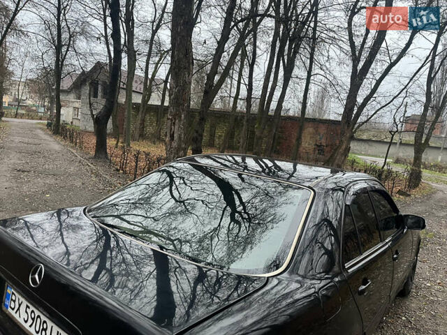 Черный Мерседес Е-Класс, объемом двигателя 2 л и пробегом 358 тыс. км за 2600 $, фото 6 на Automoto.ua
