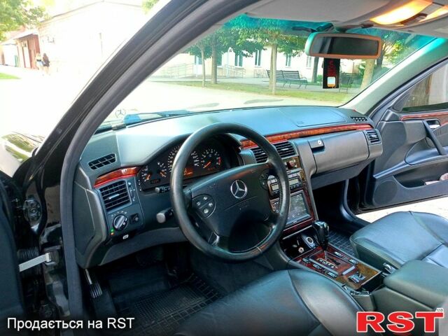 Черный Мерседес Е-Класс, объемом двигателя 3.2 л и пробегом 340 тыс. км за 4300 $, фото 9 на Automoto.ua