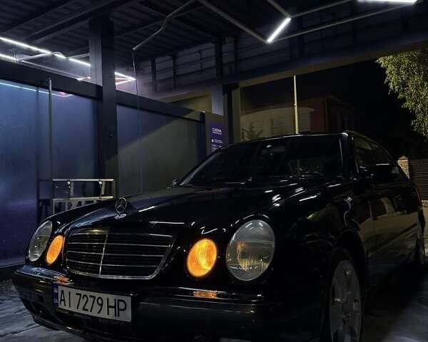 Черный Мерседес Е-Класс, объемом двигателя 2 л и пробегом 346 тыс. км за 4500 $, фото 13 на Automoto.ua