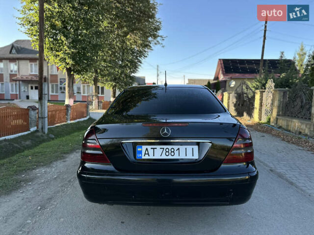 Черный Мерседес Е-Класс, объемом двигателя 2.2 л и пробегом 325 тыс. км за 5800 $, фото 9 на Automoto.ua