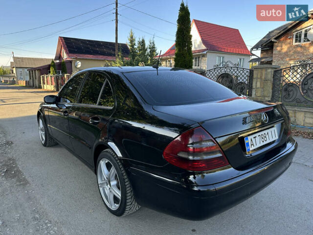 Черный Мерседес Е-Класс, объемом двигателя 2.2 л и пробегом 325 тыс. км за 5800 $, фото 10 на Automoto.ua