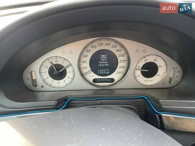 Черный Мерседес Е-Класс, объемом двигателя 2.69 л и пробегом 322 тыс. км за 5650 $, фото 17 на Automoto.ua