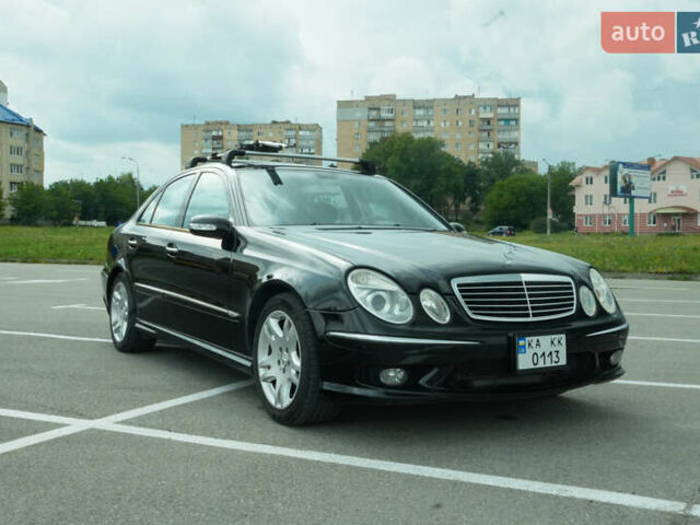 Черный Мерседес Е-Класс, объемом двигателя 4.97 л и пробегом 300 тыс. км за 9300 $, фото 6 на Automoto.ua