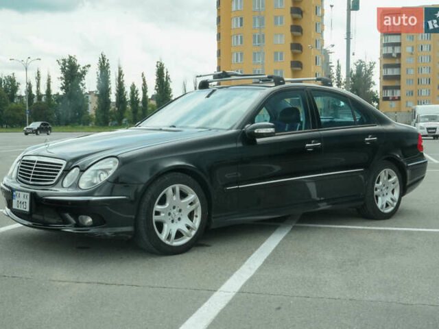 Черный Мерседес Е-Класс, объемом двигателя 4.97 л и пробегом 300 тыс. км за 9300 $, фото 3 на Automoto.ua