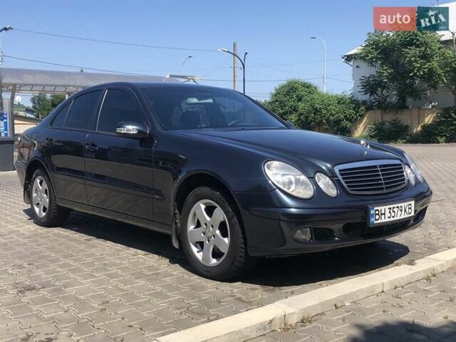 Мерседес Е-Класс 2002 в Одессе на Automoto.ua Черный Мерседес Е-Класс, объемом двигателя 2.4 л и пробегом 340 тыс. км за 5500 $, фото 4 на Automoto.ua