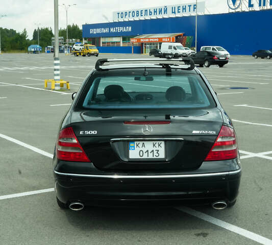Черный Мерседес Е-Класс, объемом двигателя 4.97 л и пробегом 300 тыс. км за 9300 $, фото 11 на Automoto.ua