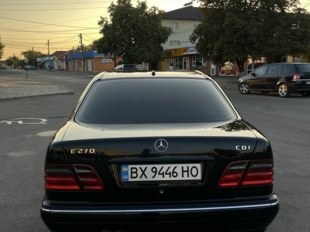 Черный Мерседес Е-Класс, объемом двигателя 2.7 л и пробегом 2 тыс. км за 5990 $, фото 3 на Automoto.ua