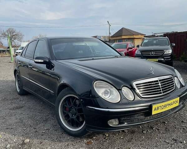 Черный Мерседес Е-Класс, объемом двигателя 2.69 л и пробегом 322 тыс. км за 5650 $, фото 11 на Automoto.ua