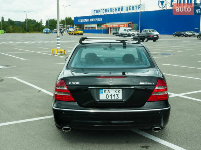 Черный Мерседес Е-Класс, объемом двигателя 4.97 л и пробегом 300 тыс. км за 9300 $, фото 10 на Automoto.ua