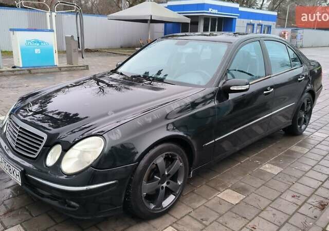 Чорний Мерседес Е-Клас, об'ємом двигуна 2.69 л та пробігом 348 тис. км за 6200 $, фото 1 на Automoto.ua