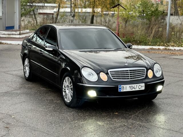 Мерседес Е-Класс 2003 в Кременчуге на Automoto.ua Черный Мерседес Е-Класс, объемом двигателя 2.6 л и пробегом 250 тыс. км за 5500 $, фото 1 на Automoto.ua