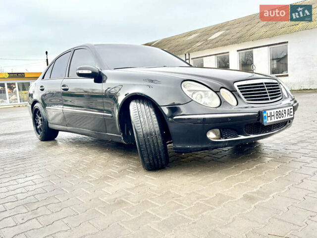Черный Мерседес Е-Класс, объемом двигателя 2.7 л и пробегом 450 тыс. км за 6500 $, фото 2 на Automoto.ua