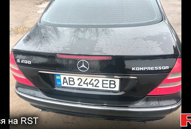 Черный Мерседес Е-Класс, объемом двигателя 1.8 л и пробегом 390 тыс. км за 6750 $, фото 7 на Automoto.ua