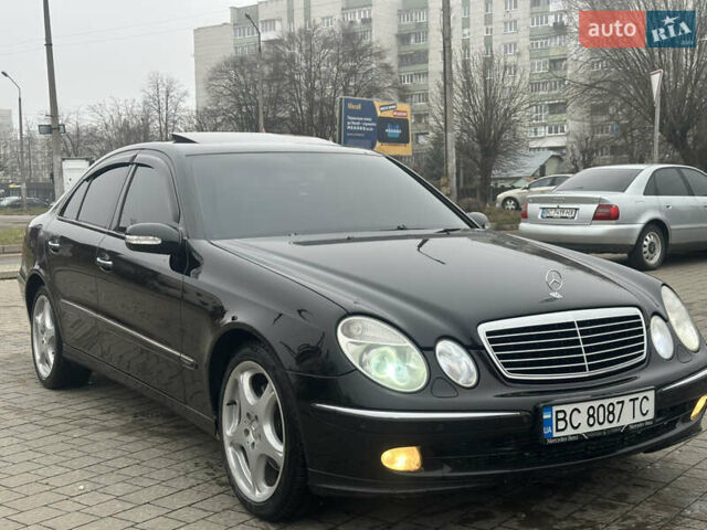 Черный Мерседес Е-Класс, объемом двигателя 3.22 л и пробегом 430 тыс. км за 8500 $, фото 1 на Automoto.ua