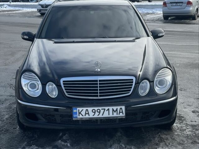 Черный Мерседес Е-Класс, объемом двигателя 3.7 л и пробегом 150 тыс. км за 6000 $, фото 1 на Automoto.ua