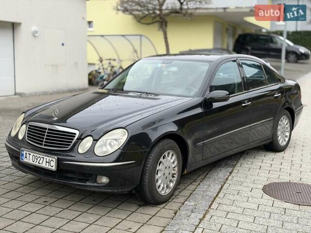 Чорний Мерседес Е-Клас, об'ємом двигуна 2.69 л та пробігом 292 тис. км за 7300 $, фото 1 на Automoto.ua