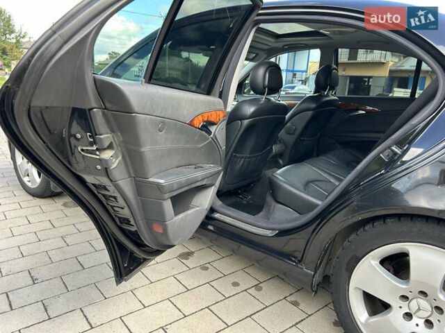 Черный Мерседес Е-Класс, объемом двигателя 3.2 л и пробегом 425 тыс. км за 5299 $, фото 25 на Automoto.ua