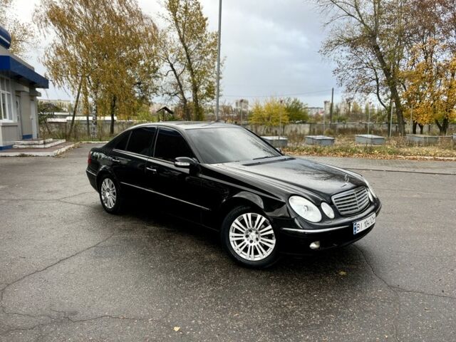 Мерседес Е-Класс 2003 в Кременчуге на Automoto.ua Черный Мерседес Е-Класс, объемом двигателя 2.6 л и пробегом 250 тыс. км за 5500 $, фото 9 на Automoto.ua