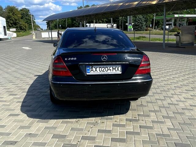Мерседес Е-Класс 2003 в Полтаве на Automoto.ua Черный Мерседес Е-Класс, объемом двигателя 1.8 л и пробегом 340 тыс. км за 6200 $, фото 1 на Automoto.ua