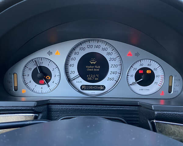 Чорний Мерседес Е-Клас, об'ємом двигуна 1.8 л та пробігом 221 тис. км за 6200 $, фото 13 на Automoto.ua