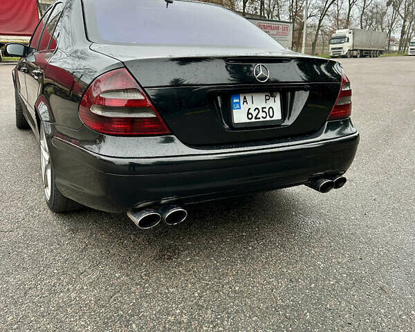 Черный Мерседес Е-Класс, объемом двигателя 3.2 л и пробегом 460 тыс. км за 7900 $, фото 15 на Automoto.ua