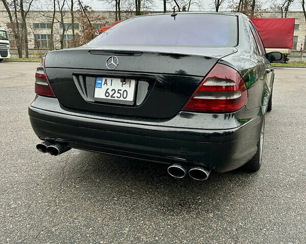 Черный Мерседес Е-Класс, объемом двигателя 3.2 л и пробегом 460 тыс. км за 7900 $, фото 17 на Automoto.ua