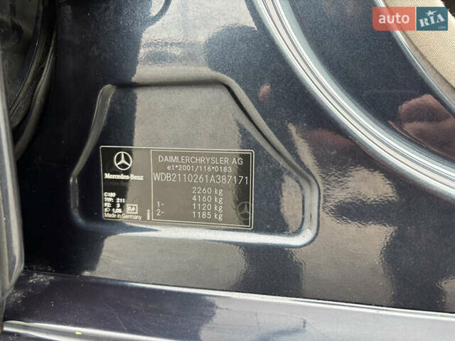 Черный Мерседес Е-Класс, объемом двигателя 3.22 л и пробегом 401 тыс. км за 6600 $, фото 46 на Automoto.ua