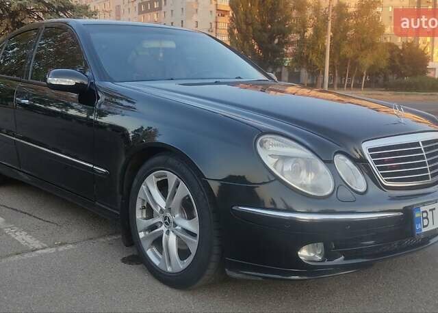 Черный Мерседес Е-Класс, объемом двигателя 2.69 л и пробегом 400 тыс. км за 7700 $, фото 15 на Automoto.ua