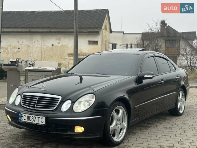Черный Мерседес Е-Класс, объемом двигателя 3.22 л и пробегом 430 тыс. км за 8500 $, фото 2 на Automoto.ua