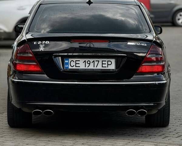 Чорний Мерседес Е-Клас, об'ємом двигуна 2.7 л та пробігом 329 тис. км за 8700 $, фото 6 на Automoto.ua