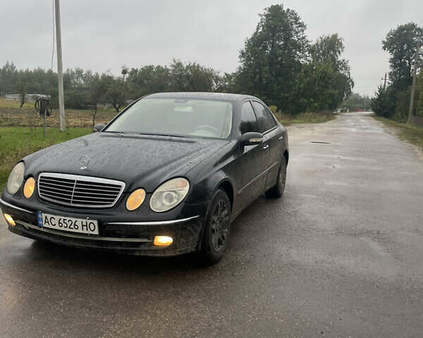 Черный Мерседес Е-Класс, объемом двигателя 2.69 л и пробегом 540 тыс. км за 6666 $, фото 5 на Automoto.ua