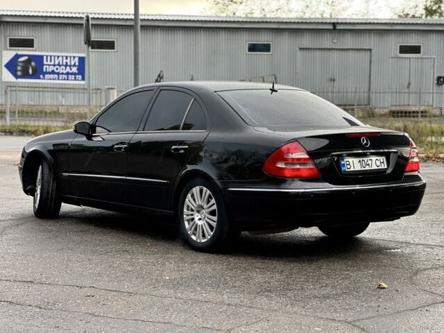 Мерседес Е-Класс 2003 в Кременчуге на Automoto.ua Черный Мерседес Е-Класс, объемом двигателя 2.6 л и пробегом 250 тыс. км за 5500 $, фото 4 на Automoto.ua