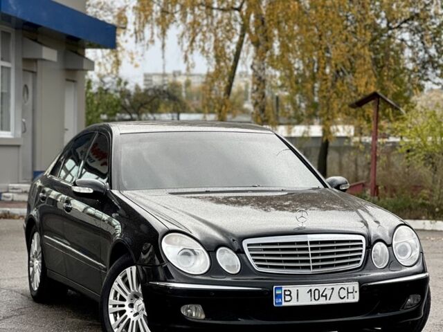 Мерседес Е-Класс 2003 в Кременчуге на Automoto.ua Черный Мерседес Е-Класс, объемом двигателя 2.6 л и пробегом 250 тыс. км за 5500 $, фото 10 на Automoto.ua