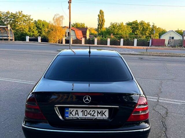 Мерседес Е-Класс 2003 в Первомайск на Automoto.ua Черный Мерседес Е-Класс, объемом двигателя 2.1 л и пробегом 0 тыс. км за 6800 $, фото 3 на Automoto.ua