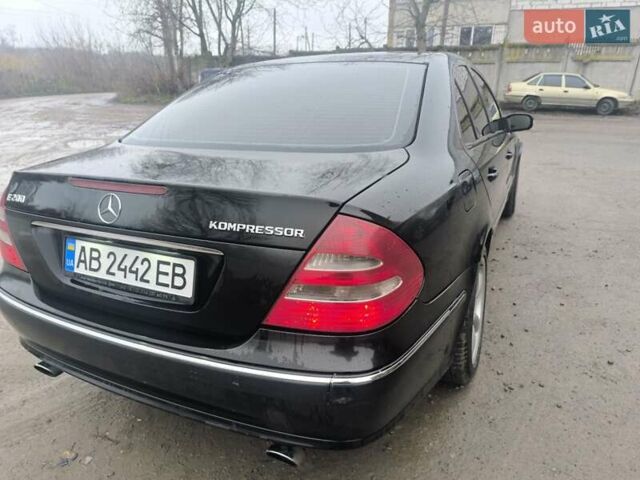 Черный Мерседес Е-Класс, объемом двигателя 1.8 л и пробегом 390 тыс. км за 6500 $, фото 7 на Automoto.ua