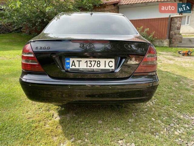 Чорний Мерседес Е-Клас, об'ємом двигуна 2.15 л та пробігом 307 тис. км за 7499 $, фото 5 на Automoto.ua