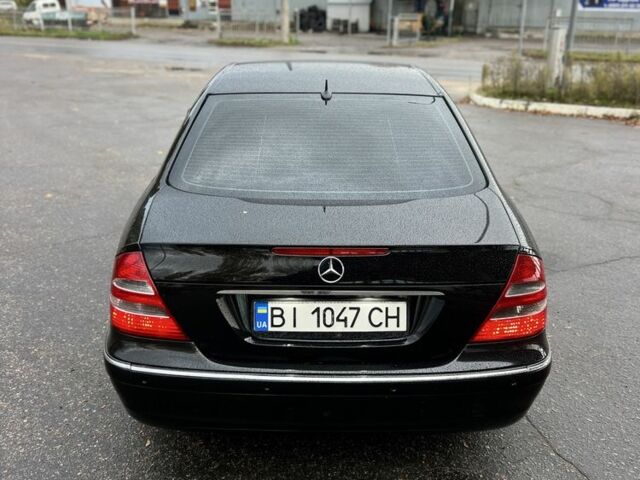 Мерседес Е-Класс 2003 в Кременчуге на Automoto.ua Черный Мерседес Е-Класс, объемом двигателя 2.6 л и пробегом 250 тыс. км за 5500 $, фото 6 на Automoto.ua
