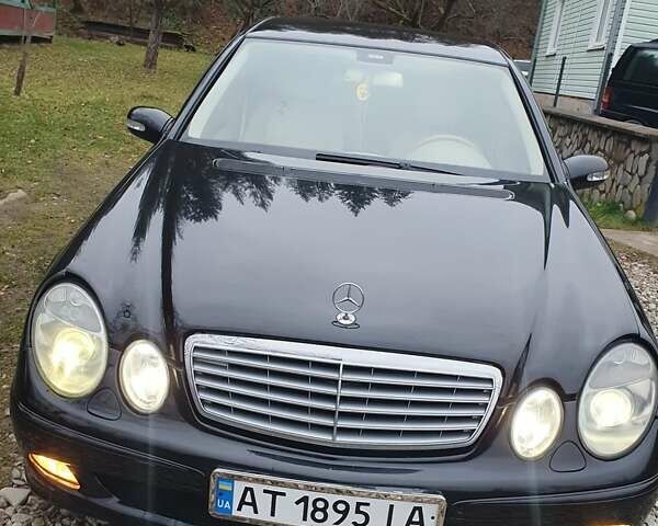 Черный Мерседес Е-Класс, объемом двигателя 2.7 л и пробегом 310 тыс. км за 5500 $, фото 15 на Automoto.ua