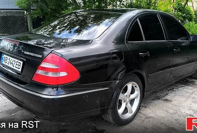 Черный Мерседес Е-Класс, объемом двигателя 1.8 л и пробегом 390 тыс. км за 6750 $, фото 1 на Automoto.ua