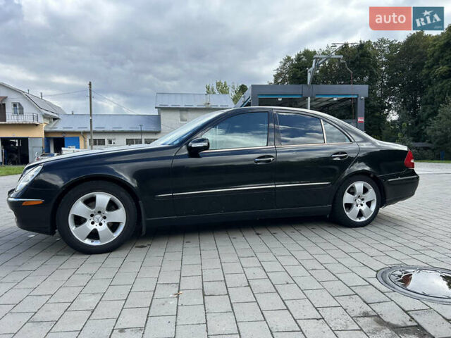 Черный Мерседес Е-Класс, объемом двигателя 3.2 л и пробегом 425 тыс. км за 5299 $, фото 4 на Automoto.ua