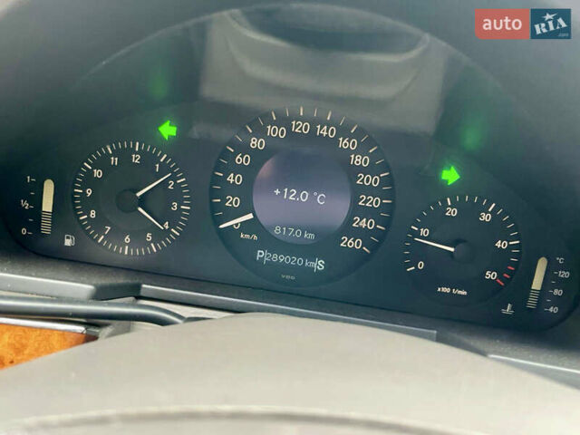 Черный Мерседес Е-Класс, объемом двигателя 2.7 л и пробегом 290 тыс. км за 7000 $, фото 7 на Automoto.ua