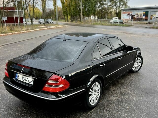 Мерседес Е-Класс 2003 в Кременчуге на Automoto.ua Черный Мерседес Е-Класс, объемом двигателя 2.6 л и пробегом 250 тыс. км за 5500 $, фото 3 на Automoto.ua