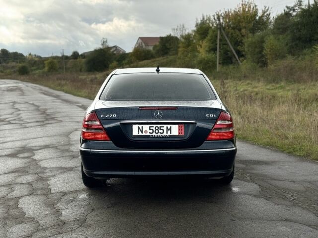 Мерседес Е-Клас 2004 у Рівному на Automoto.ua Чорний Мерседес Е-Клас, об'ємом двигуна 2.7 л та пробігом 340 тис. км за 3200 $, фото 13 на Automoto.ua
